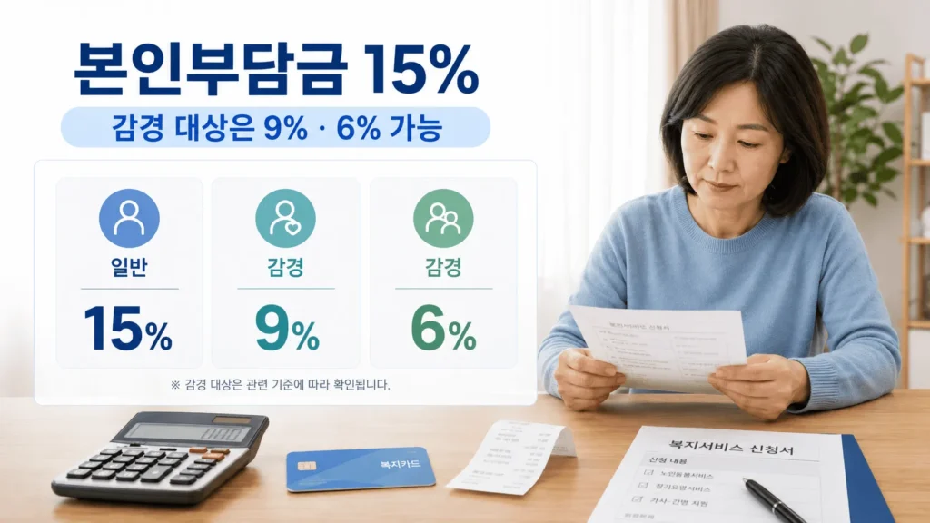 방문요양보호사 비용, 한 달에 얼마나 들까? 본인부담금 기준 정리